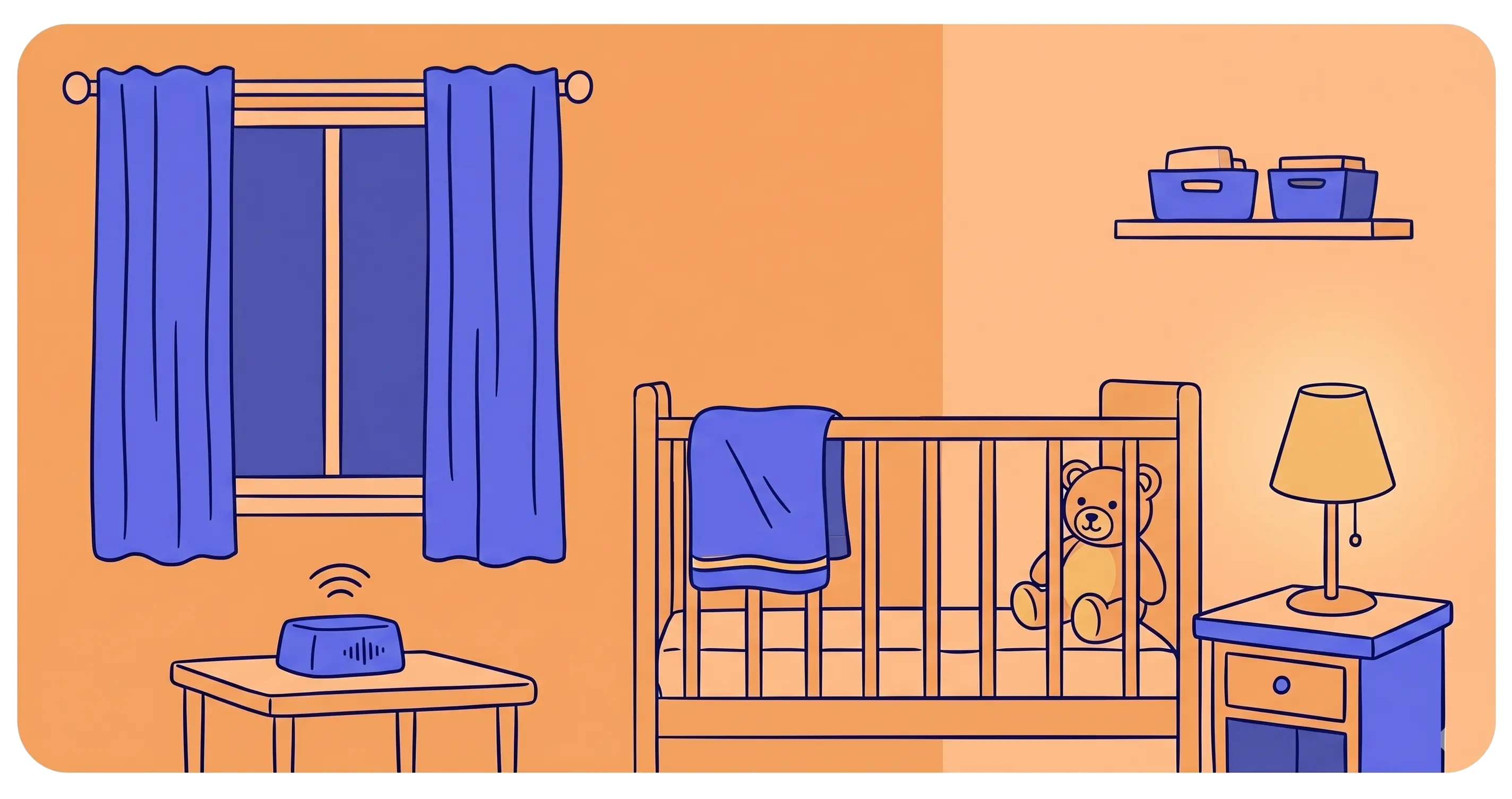 Child sleeping peacefully in bed