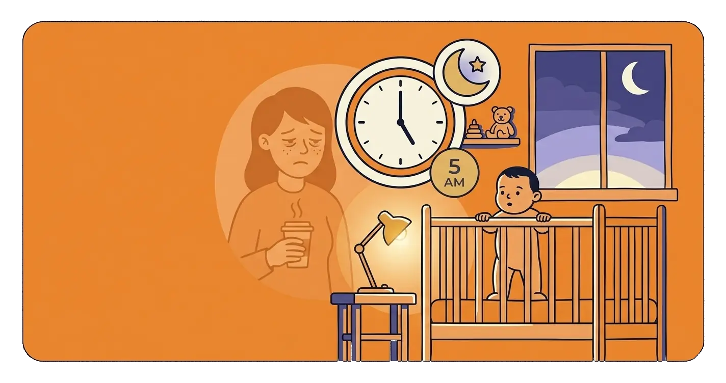 Child waking up early in the morning